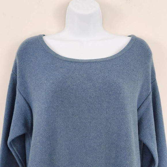 J. Jill Knit Sweater Dress Knee Length Cotton Blend Cashmere Women's Size S - Picture 4 of 13